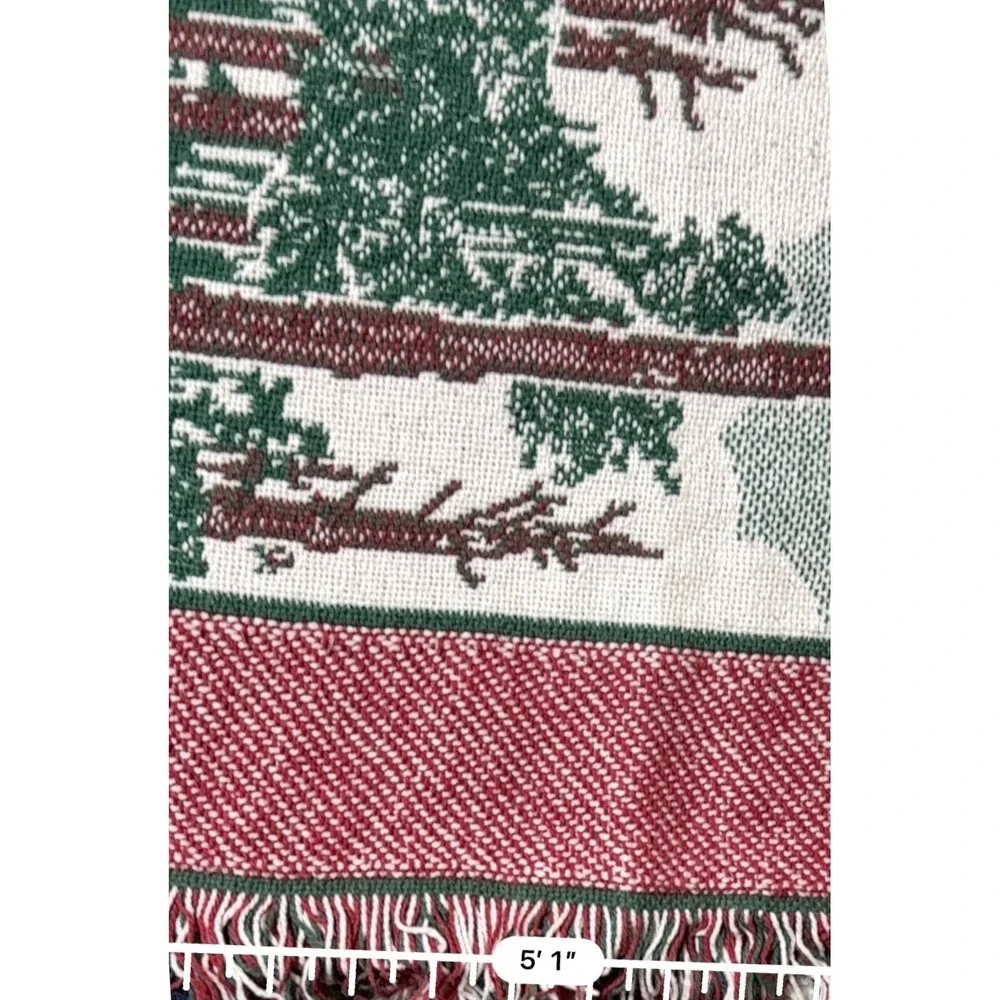Unbranded Lake Charles Louisiana Throw Blanket OS Multi Excellent Woven Tapestry